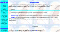 Desktop Screenshot of english.santisimavirgen.com.ar